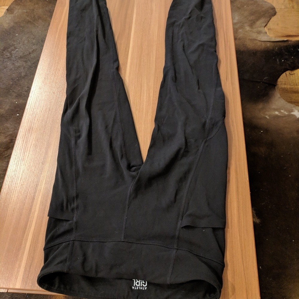 Athleta Black Pocket Leggings